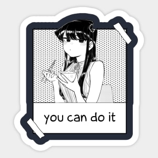 Komi Can't Communicate Sticker